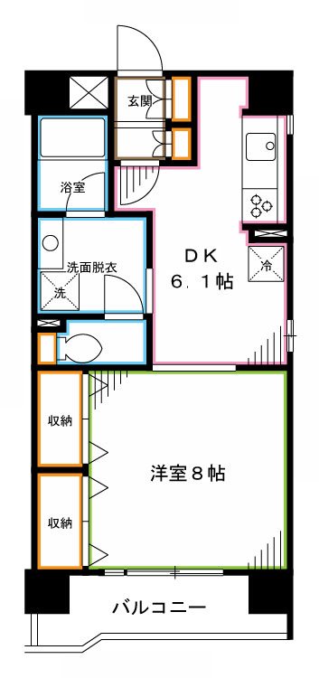 パルティーレ西落合   間取り