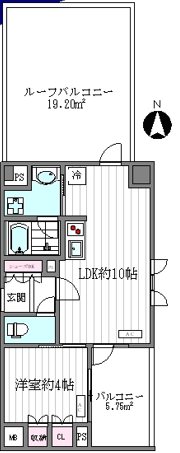 ダイナシティ新中野   間取り