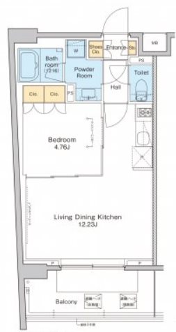 プラウドフラット中野 間取り