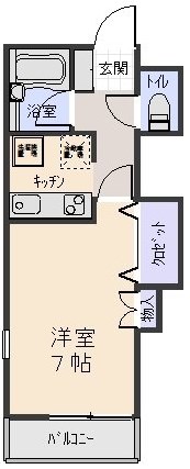 フォルムＫ　  間取り