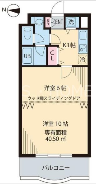 オクラファーム府中 間取り