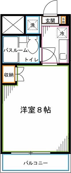 ドミールセッテ国分寺 間取り