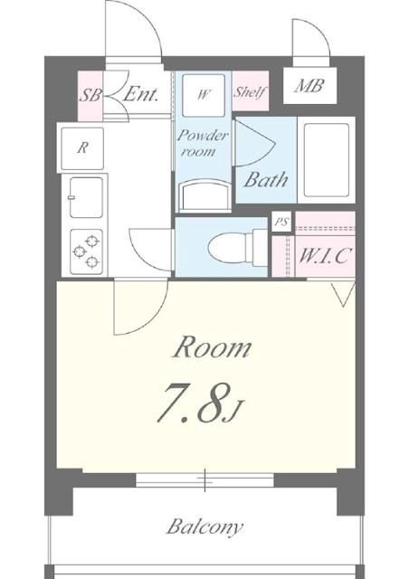 クレセント馬部 間取り