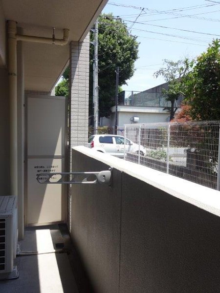 クレセント馬部 ベランダ