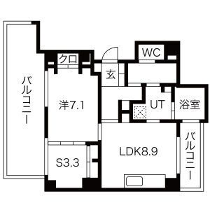 フランボワーズガーデン中野 間取り