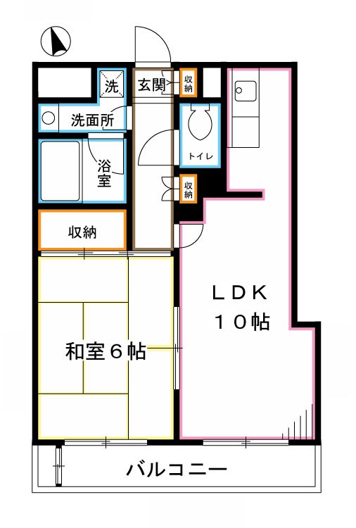 コート祥楓  間取り