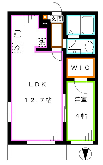 アンジュI・M 間取り