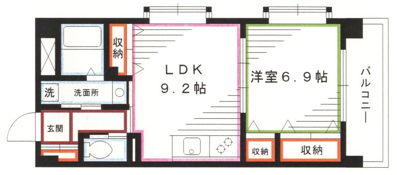 エイチアールケイビル 間取り