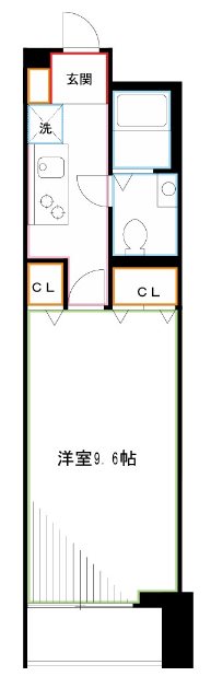 トラッセルズ   間取り