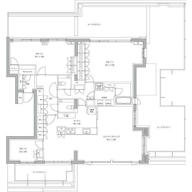 パークシティ浜田山　 間取り