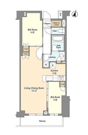 BLESS中野弥生町  間取り