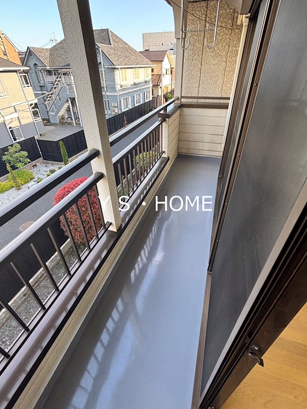 上水ハイツ ベランダ