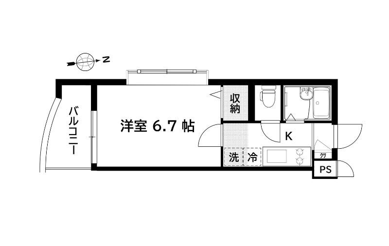 ラ・フローラ武蔵野Ⅵ 間取り