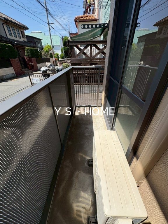 ラフィネ国立 ベランダ