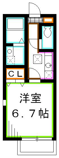クレイス武蔵関 間取り