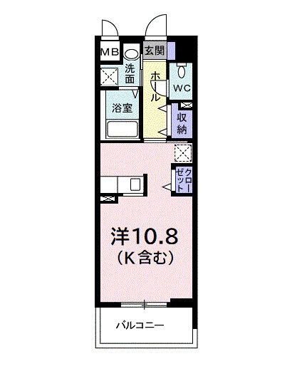 アベニール国立 間取り