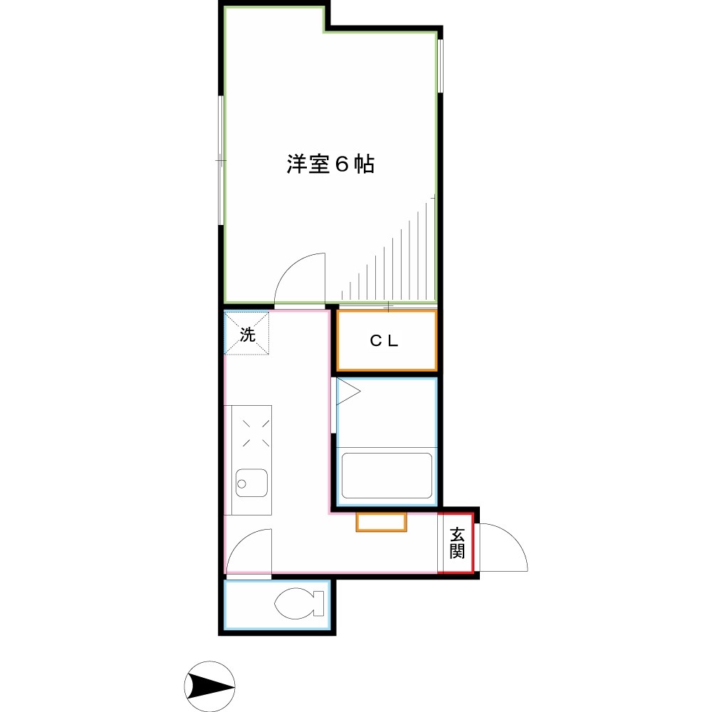 グランドーレ小金井 間取り