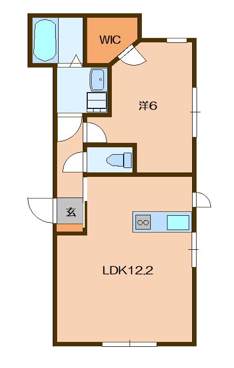 グランパーチェ  間取り