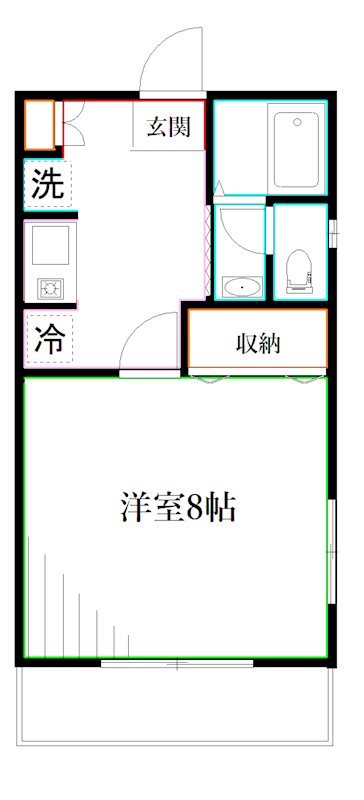 コーポセブン 間取り