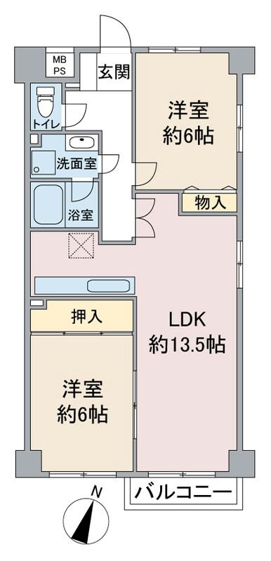 吉祥寺北町ハイム 間取り