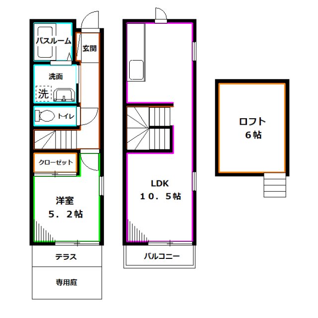ラ・テラブ 間取り