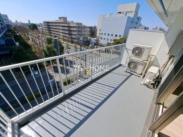 中野ハイネスコーポ ベランダ