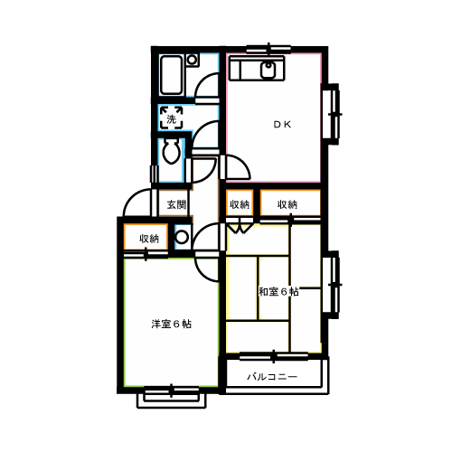 メゾン・ド・トルチェ 間取り