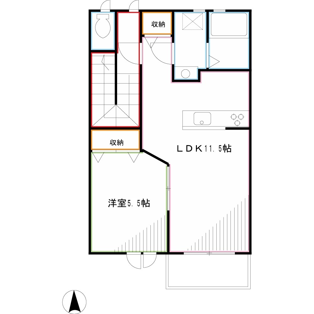 ラフィーネ 間取り図