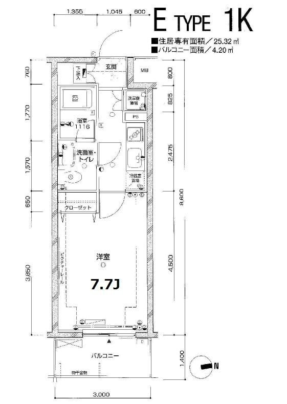 レ・ベント高円寺（Le Vent高円寺） 間取り