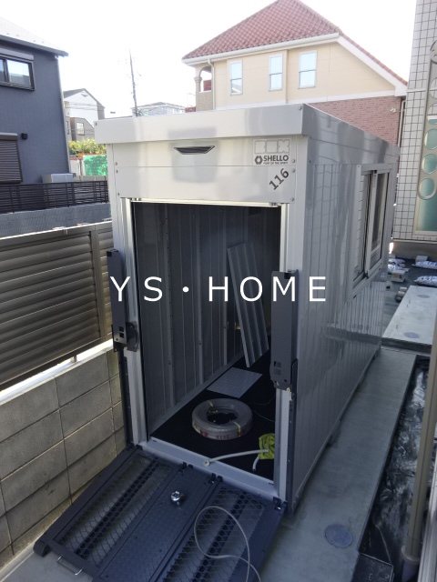 クレールムサシ ベランダ