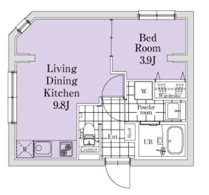 SOU高円寺Ⅲ 間取り