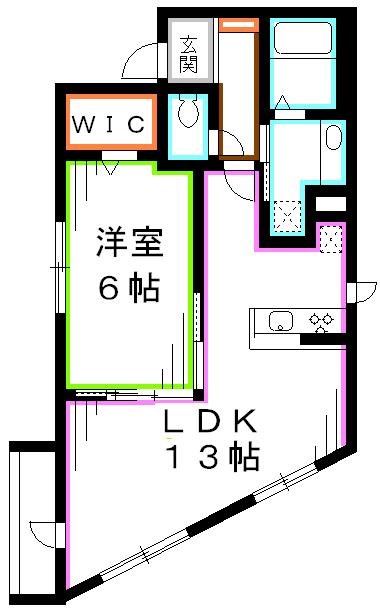 アルモ井の頭 間取り