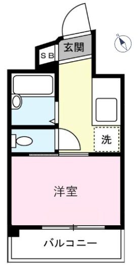 エルウィング立川二番館 間取り