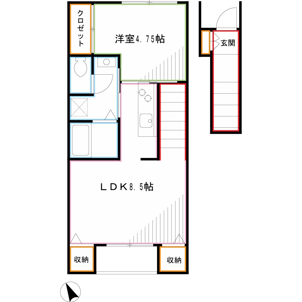 カサブランカ吉祥寺　 間取り