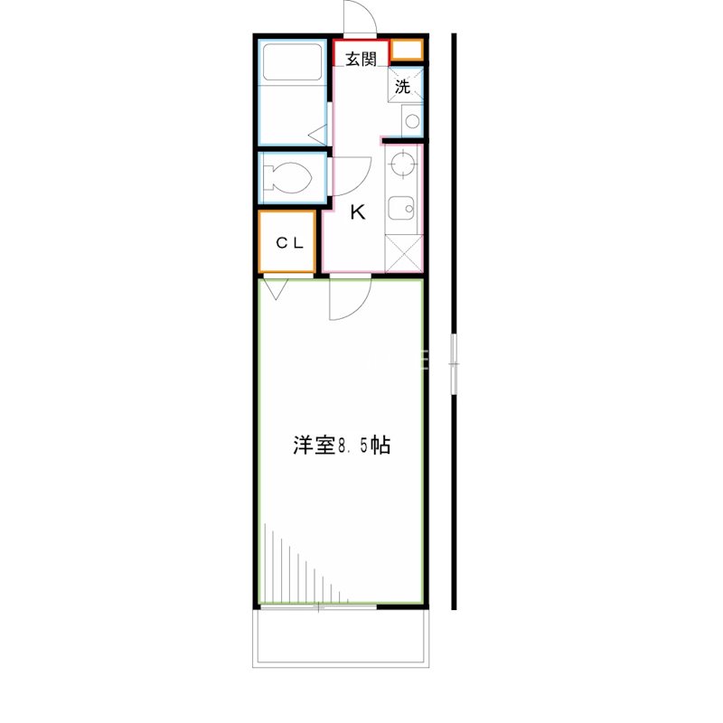 メゾン・ド・グレーヌ 間取り