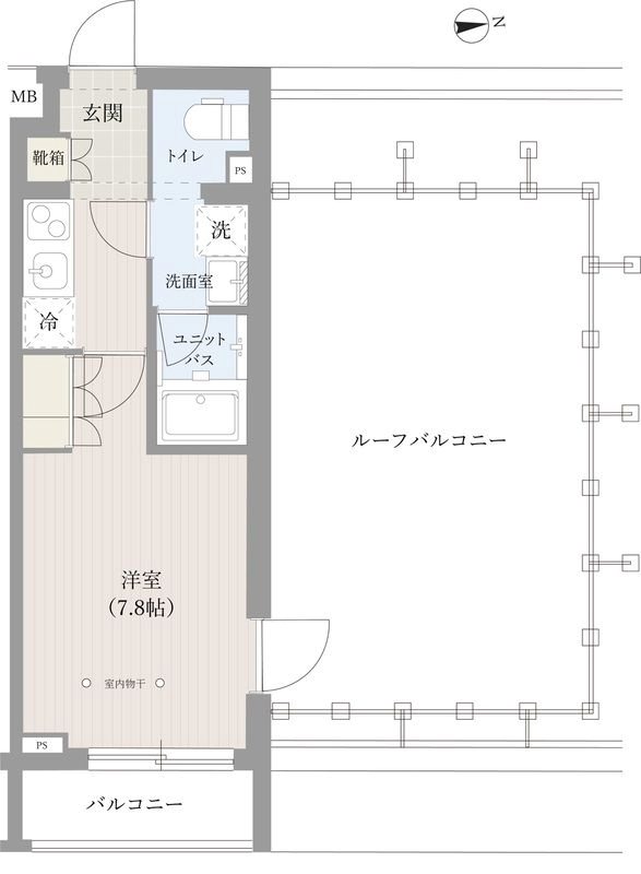 AXAS中野中央 間取り