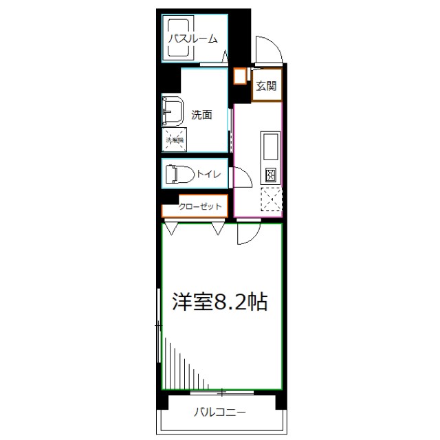 メゾン　ルミエール 間取り