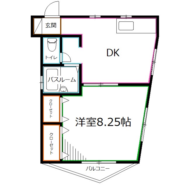 美星（ビセイ） 間取り
