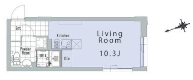 EXAM高円寺南 間取り