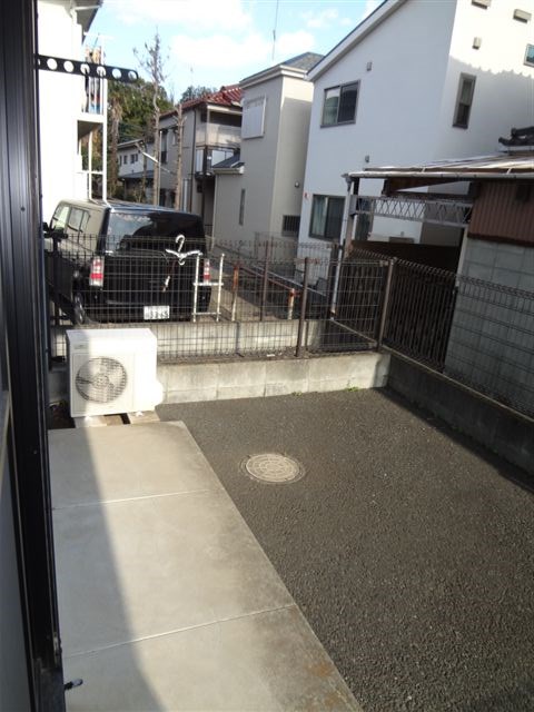 コーポワコウ ベランダ