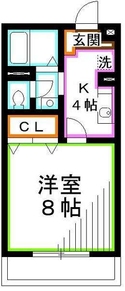 ハーフムーン　 間取り