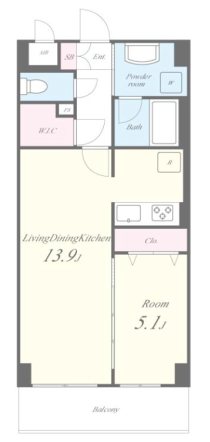 SAパームレジデンス 間取り