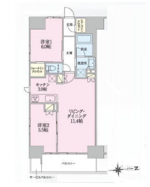 トラープランド翠命館 間取り