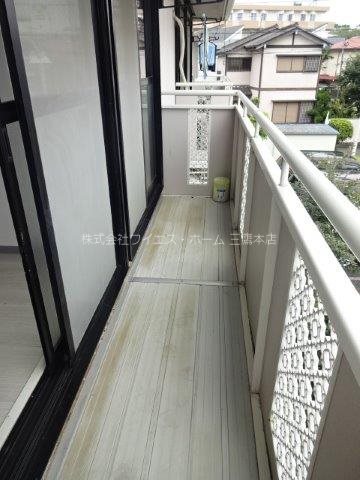 フォーレストヒルズⅡ ベランダ