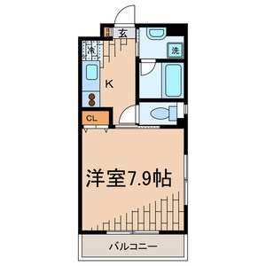 エスパーダ国立 間取り