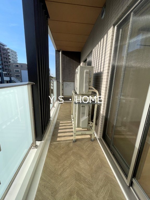 プレミアムコート府中Ⅱ ベランダ