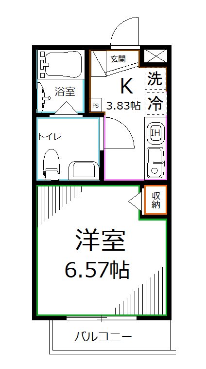 グリーンコート 間取り