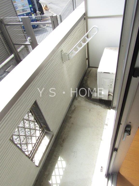 グリーンコート ベランダ