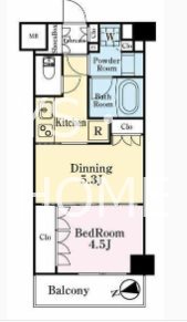 デュオステージ武蔵小金井 間取り
