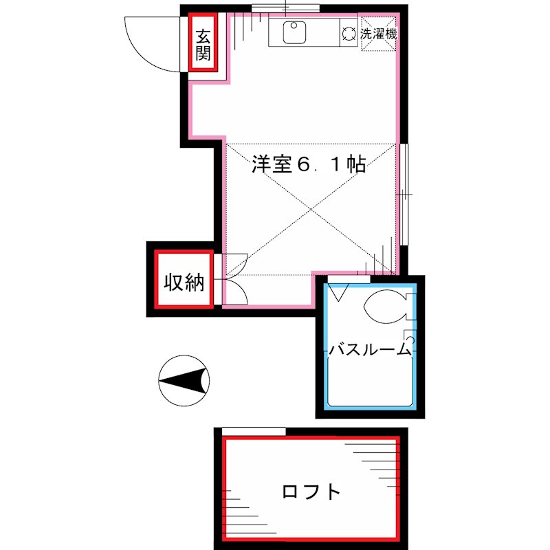 Ｋ＆Ｔ  間取り
